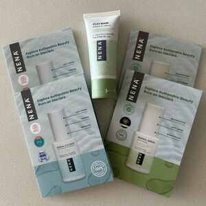 NENA Glacial Oceanic Clay Mask with Skincare Samples